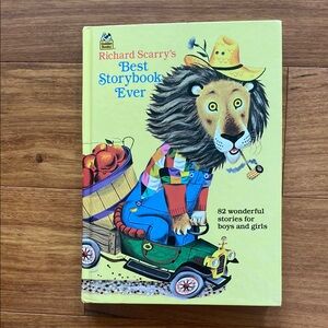 Richard Scarry’s Best Storybook Ever - Colorful Kids Book